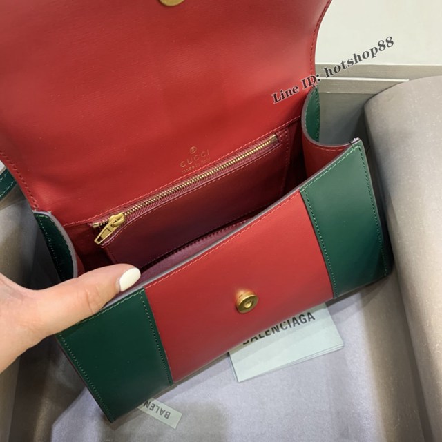 Balenciaga專櫃新款小號手提肩背女包原單沙漏包 巴黎世家古馳聯名款沙漏包 fyj1417